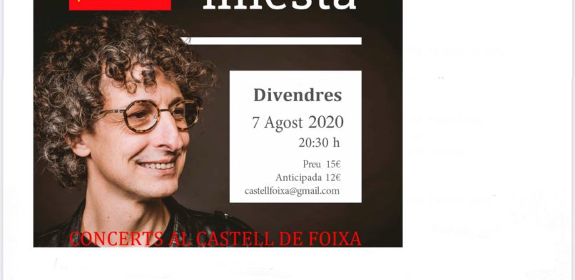 Eduard Iniesta- Concert Castell de Foixà – 07/08/2020